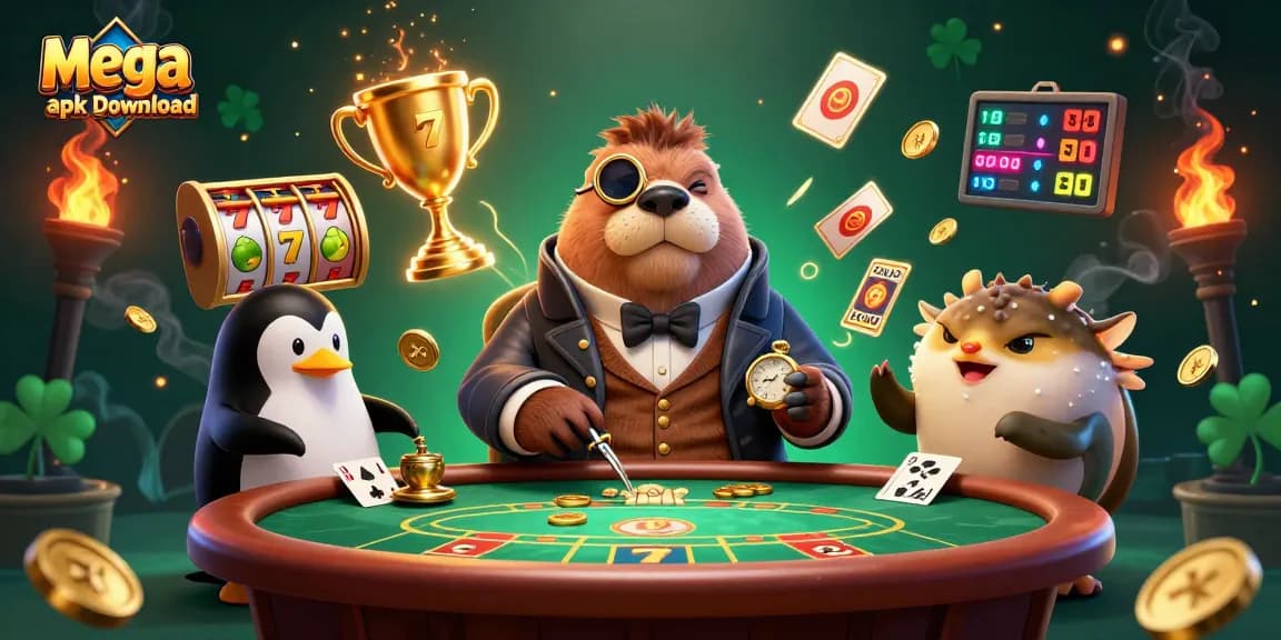 Playing slots and winning with exciting mega apk download at a vibrant underwater casino.