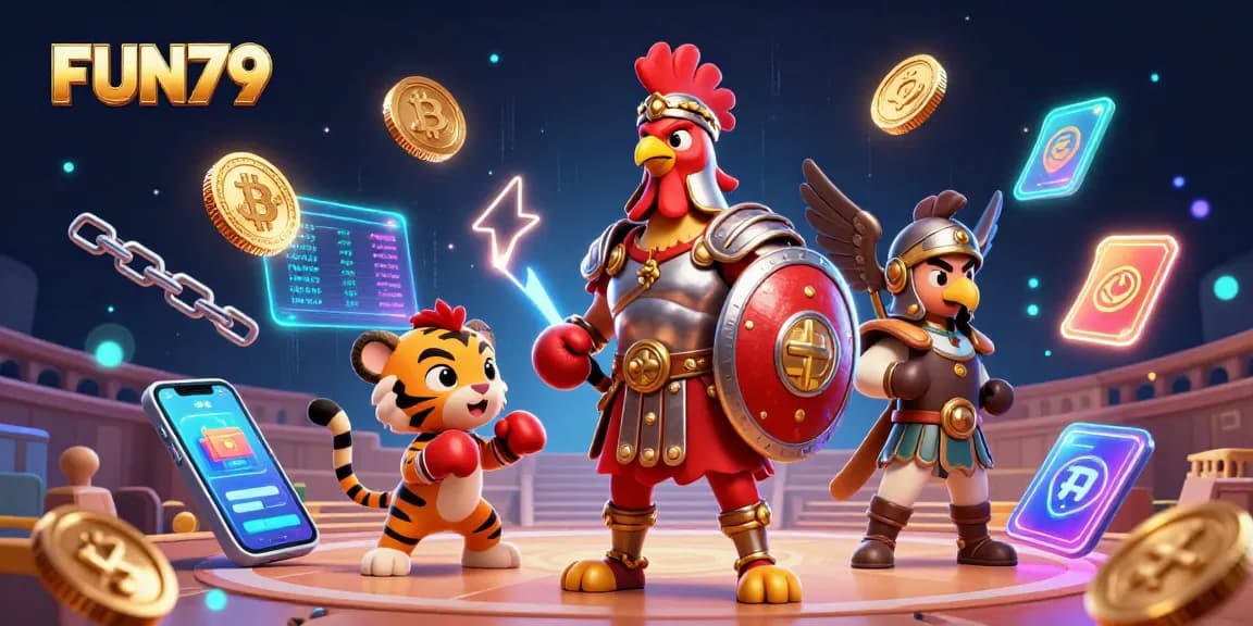 Join FUN79 for a thrilling gaming experience, featuring digital currency rewards and epic wins.
