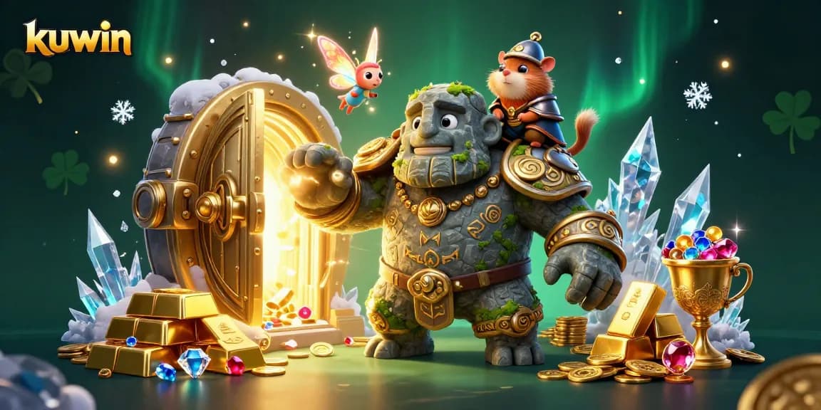 Kuwin showcases a vibrant online casino adventure with exciting treasure elements and engaging characters.