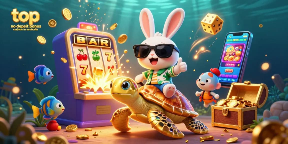 Win at top no deposit bonus casinos in Australia with lively gameplay visuals and engaging characters.