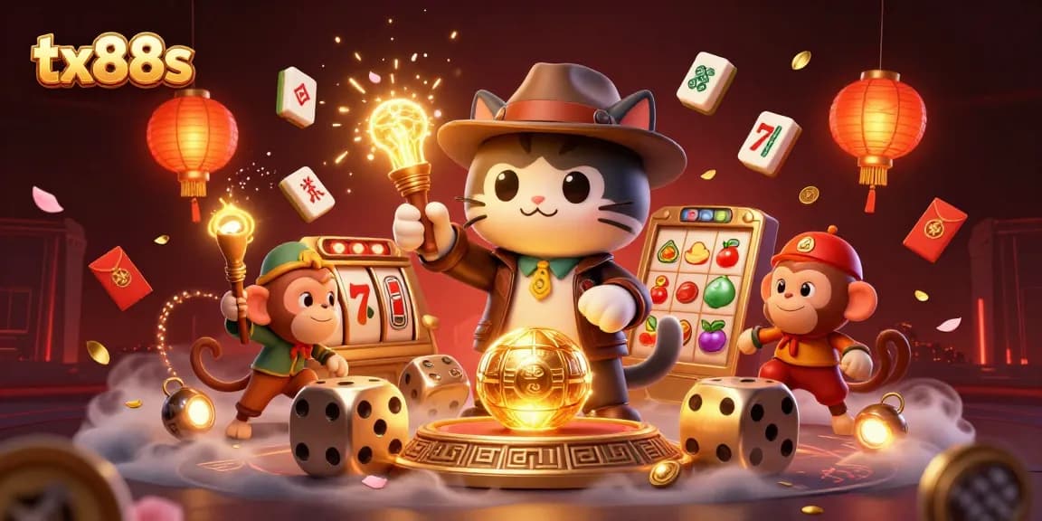 Engage with tx88s as a cat archaeologist uncovers casino treasures amid dynamic game elements