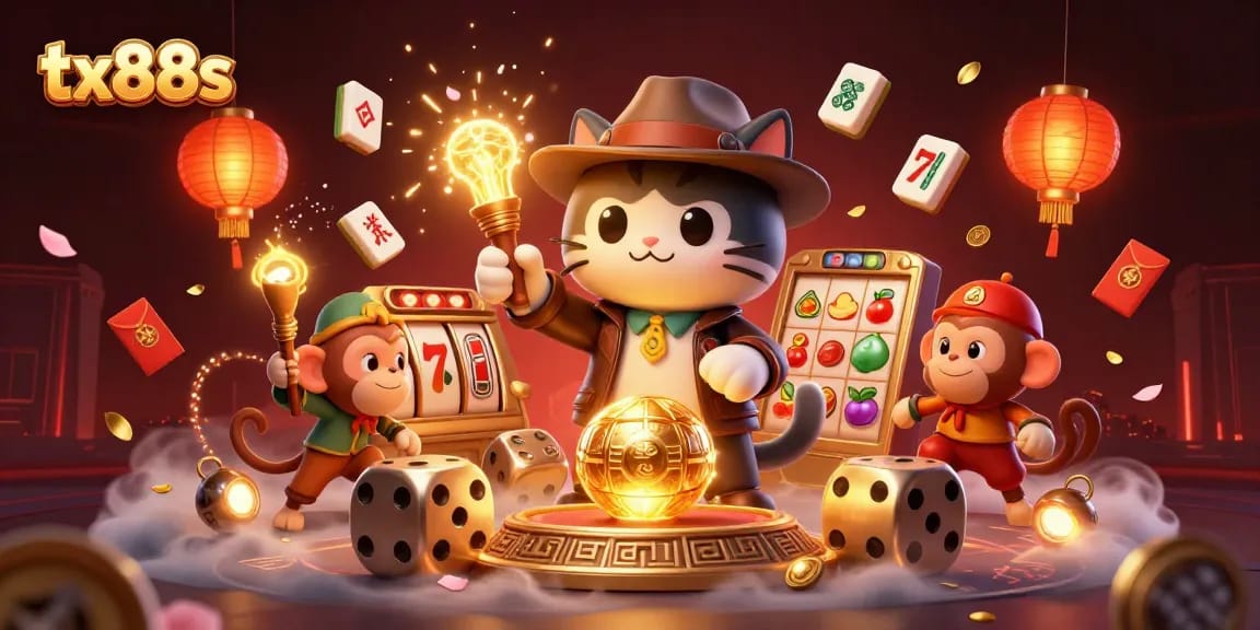 Engage with tx88s as a cat archaeologist uncovers casino treasures amid dynamic game elements