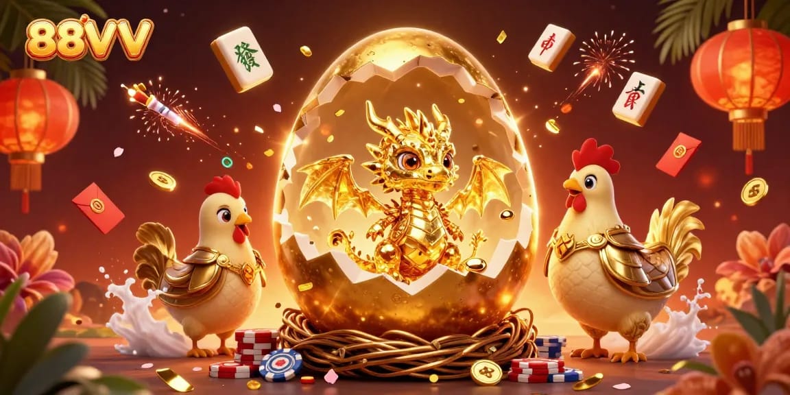 Bet on thrilling experiences with 88VV's captivating casino scene, showcasing vibrant gaming elements.