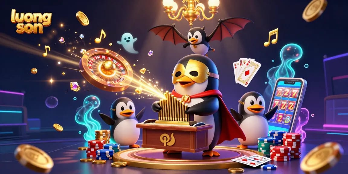 Engage in thrilling gameplay at luong son with golden coins and exciting betting elements.