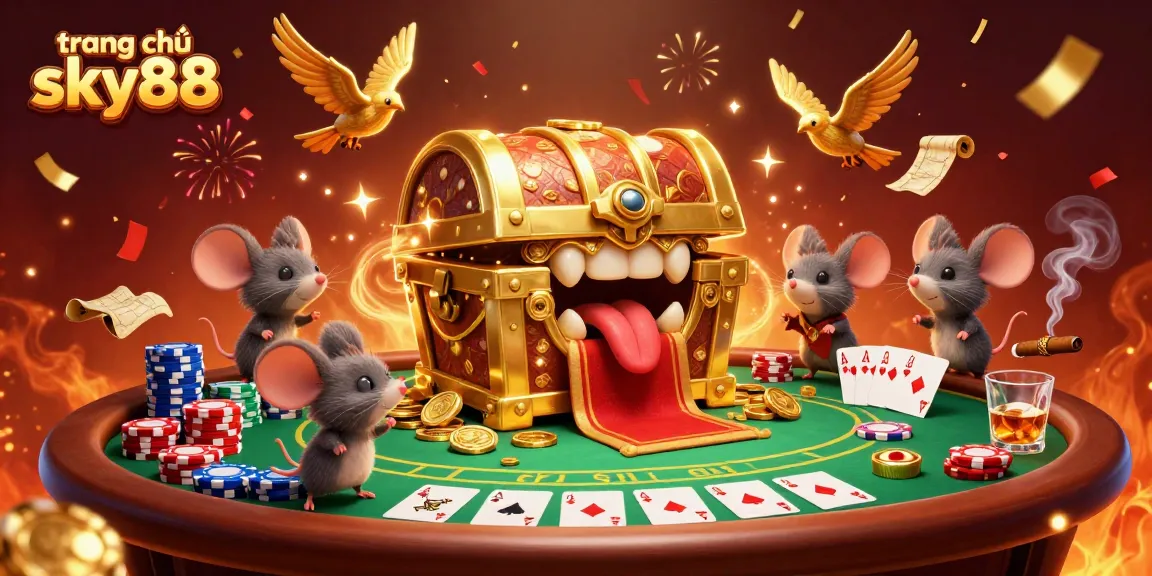 Engage with the fun of trang chủ sky88 as adventurer mice discover riches in a vibrant online casino scene.