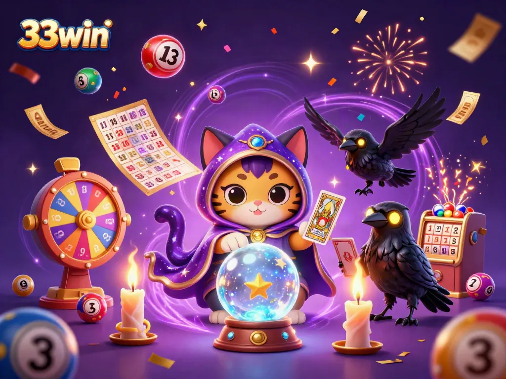 Experience the magic of 33win with vibrant games and mysterious characters in an engaging online atmosphere.