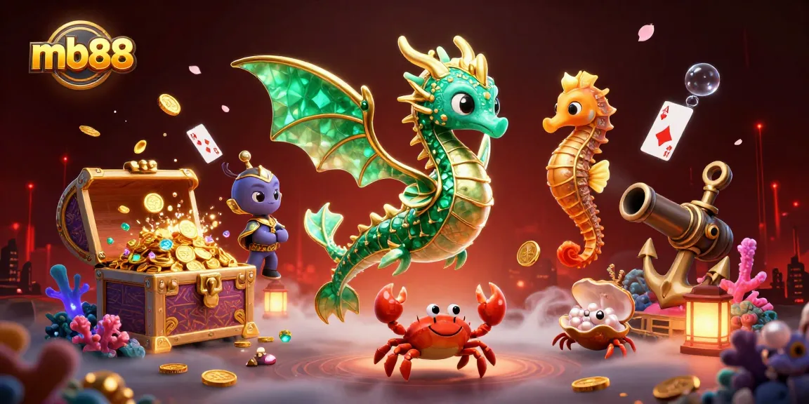 mb88 giành chiến thắng trong thế giới casino dưới nước với rồng ngọc lục bảo.