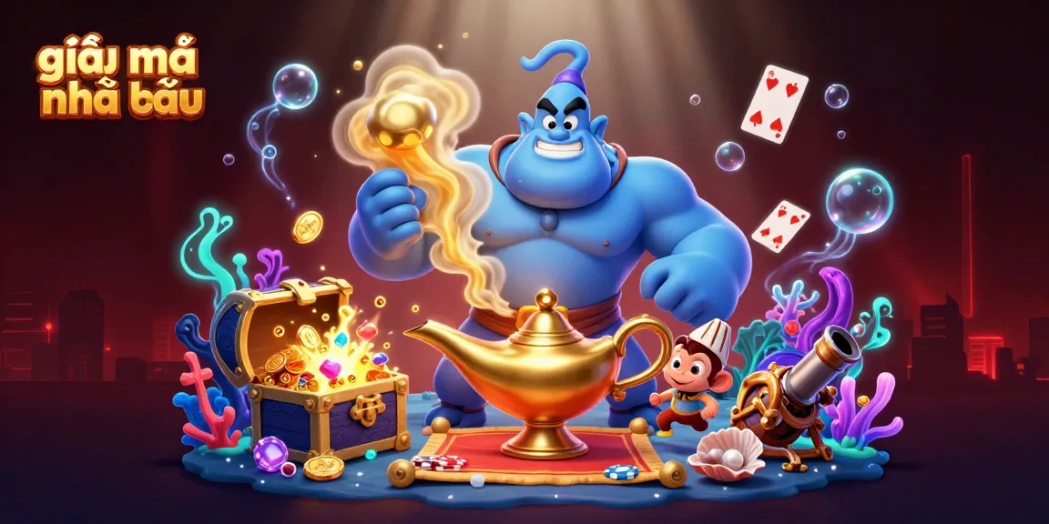 Play poker and analyze odds with giải mã nhà cái using vibrant, rich 3D characters in a dynamic casino scene.