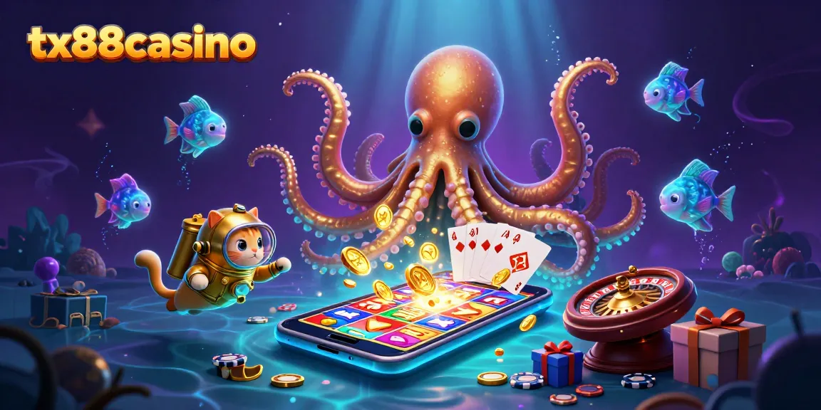 tx88casino invites players to enjoy a thrilling underwater gambling adventure with exciting slots and games