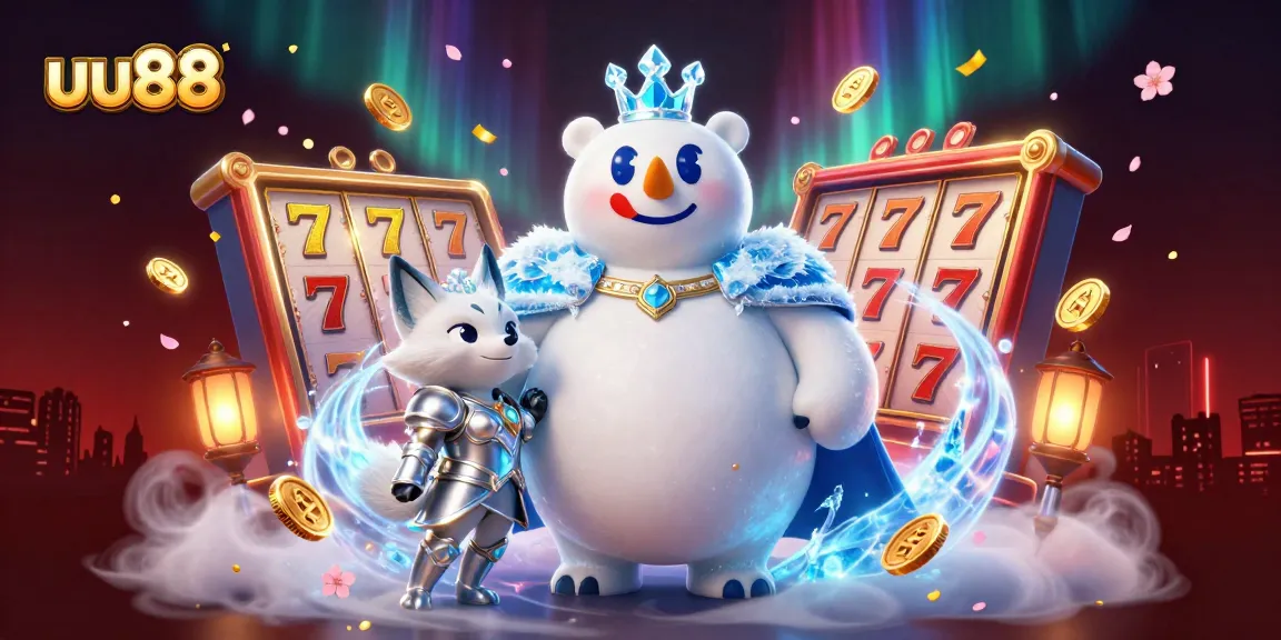 uu88 players enjoy a captivating slot experience with vibrant 3D characters and dynamic casino elements.