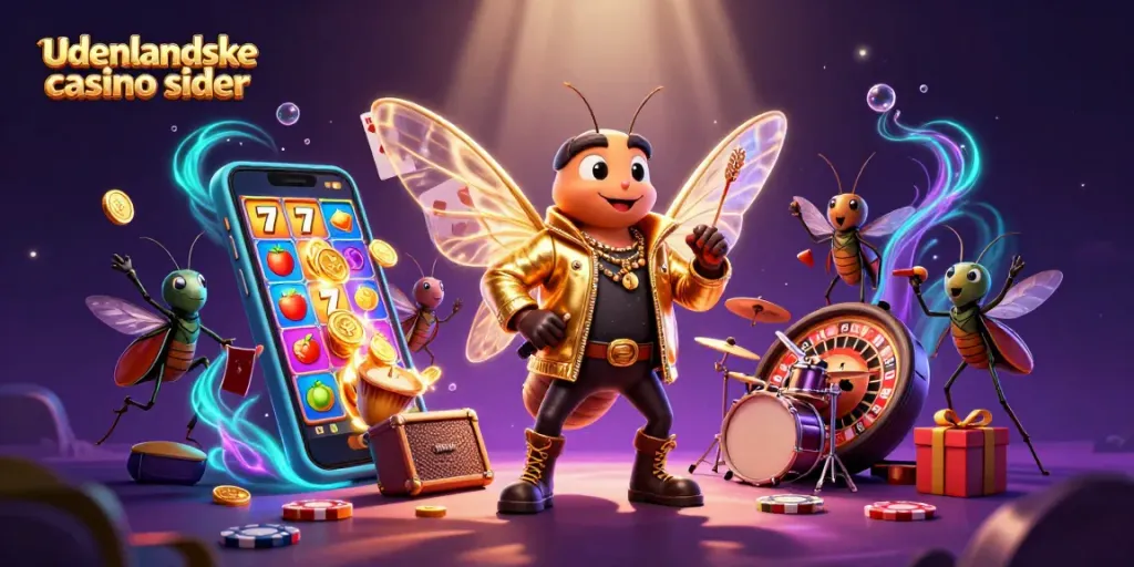 Experience the excitement of udenlandske casino sider with vibrant characters and dynamic gaming elements.