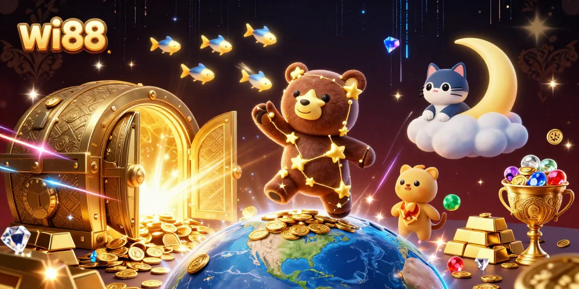 Engage with the glitzy world of wi88 gaming, filled with treasures and vibrant casino themes.