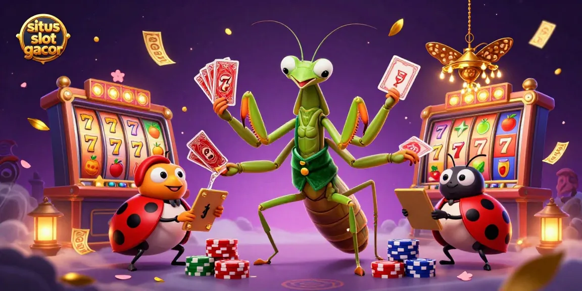 Situs slot gacor menunjukkan karakter berenergi dengan slot dan jackpot, menarik perhatian para pemain.