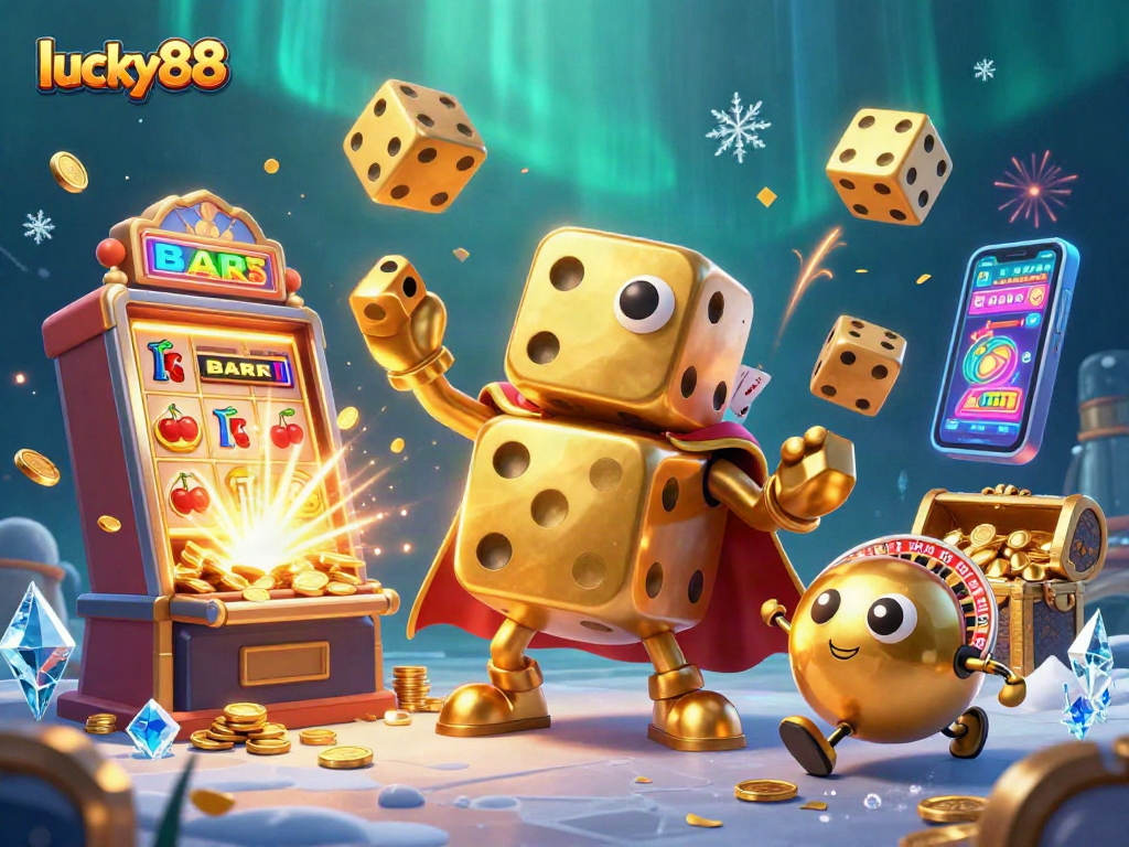 Experience the thrilling gameplay of lucky88 with vibrant 3D characters and dynamic slots exploding with prizes.