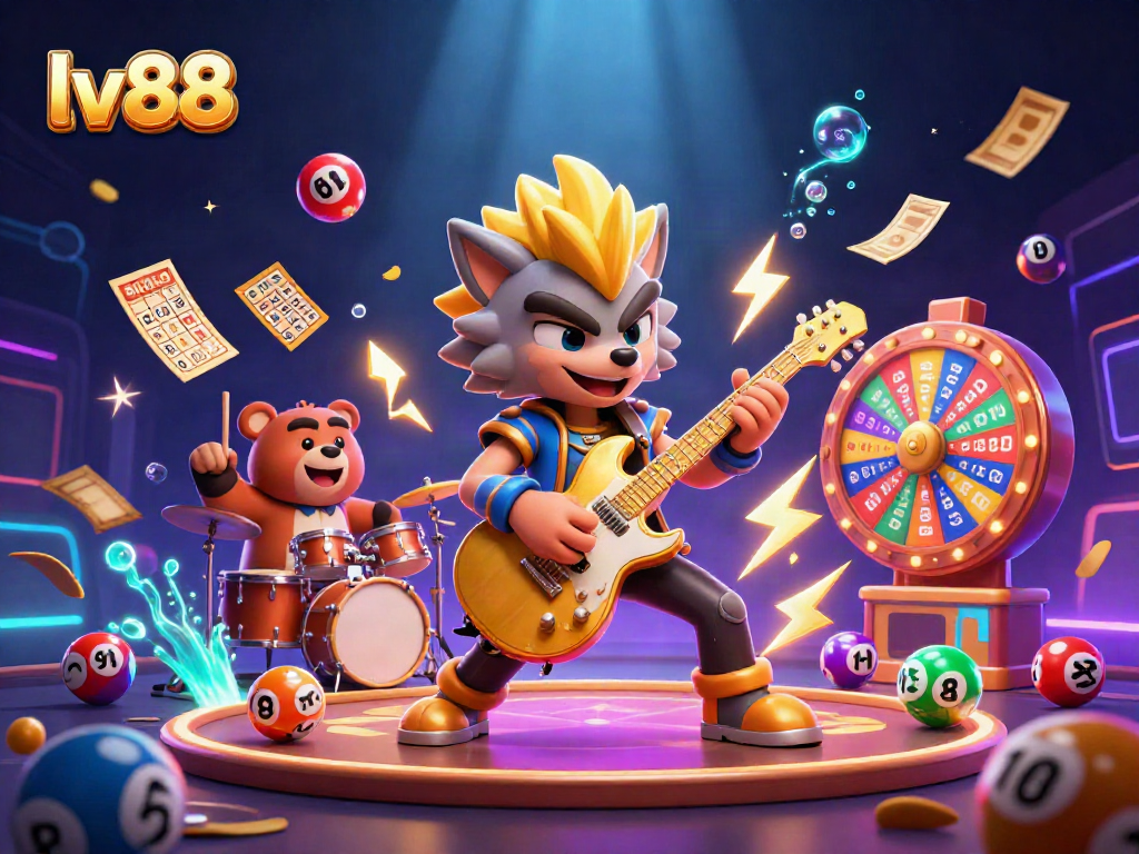 Experience thrilling gameplay and vibrant atmosphere at lv88 casino with rock star characters and dynamic elements.