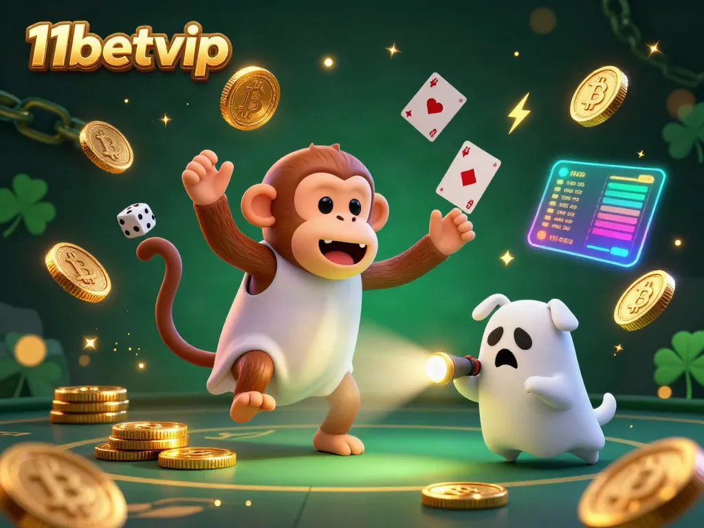 Experience thrilling adventures at 11betvip casino with ghostly characters and crypto treasures!